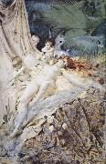Anders Zorn kaelksnymf Germany oil painting artist